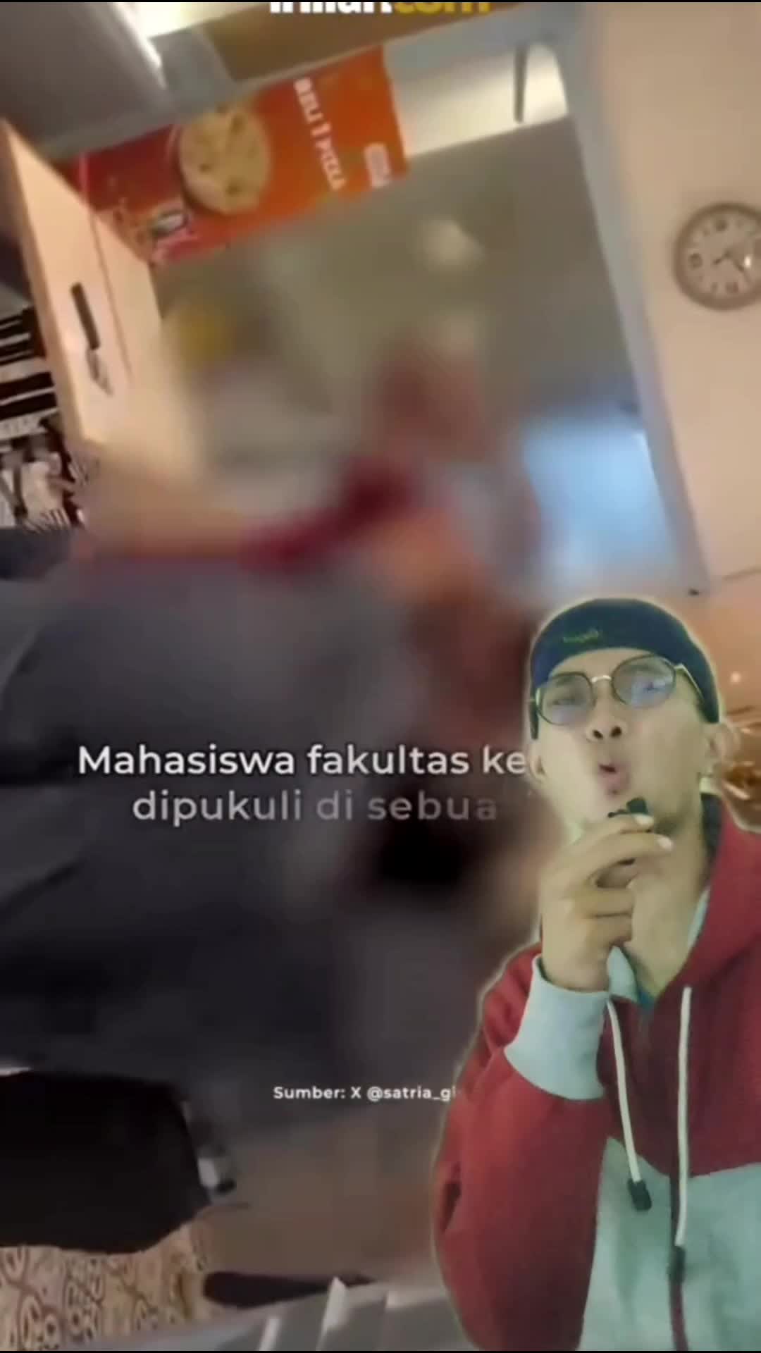 mahasiswa di aniaya oleh anak pejabat  #Viral  #berita 