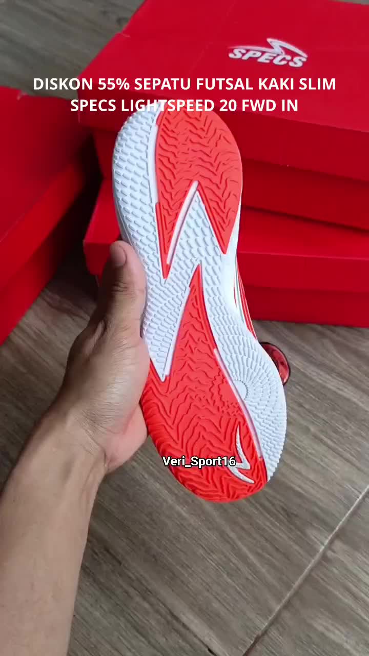 DISKON GEDE SEPATU FUTSAL.
SPECS LIGHTSPEED 20 FWD IN.
Rp.599.800 JADI Rp.275.000.

VERI SPORT ORIGINAL GAK HARUS MAHAL.
ORDER KLIK 👇

WA : 