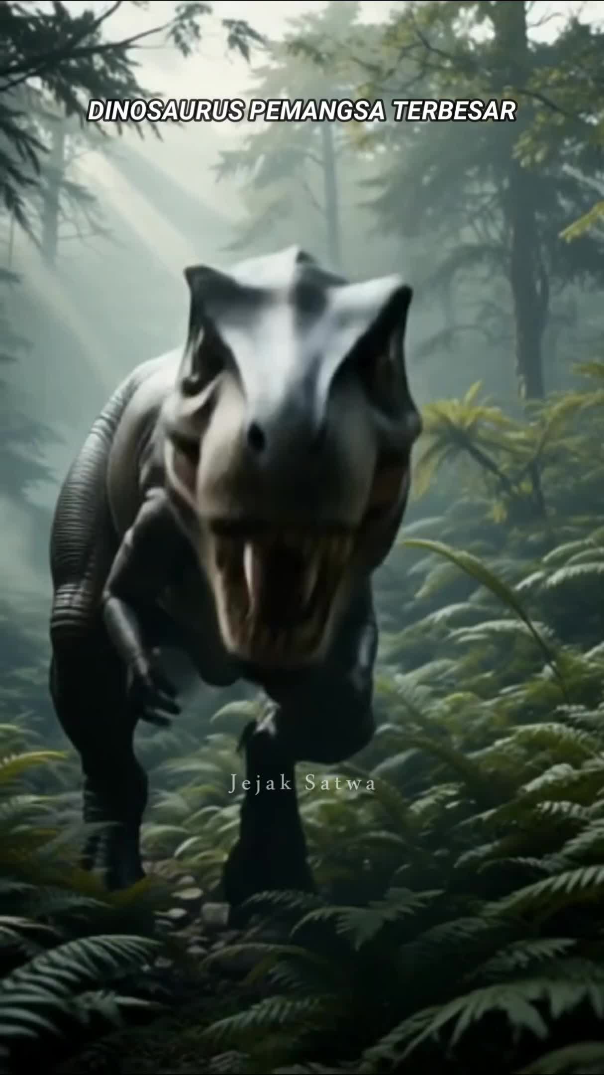 Raja Dinosaurus! Tyrannosaurus Rex (T-Rex) #tyrannosaurusrex  #dinosaurus  #hewan 