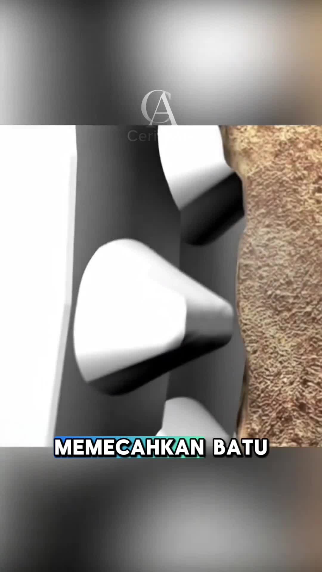 bor ini mampu memecahkan batu yang sangat kuat!!! 