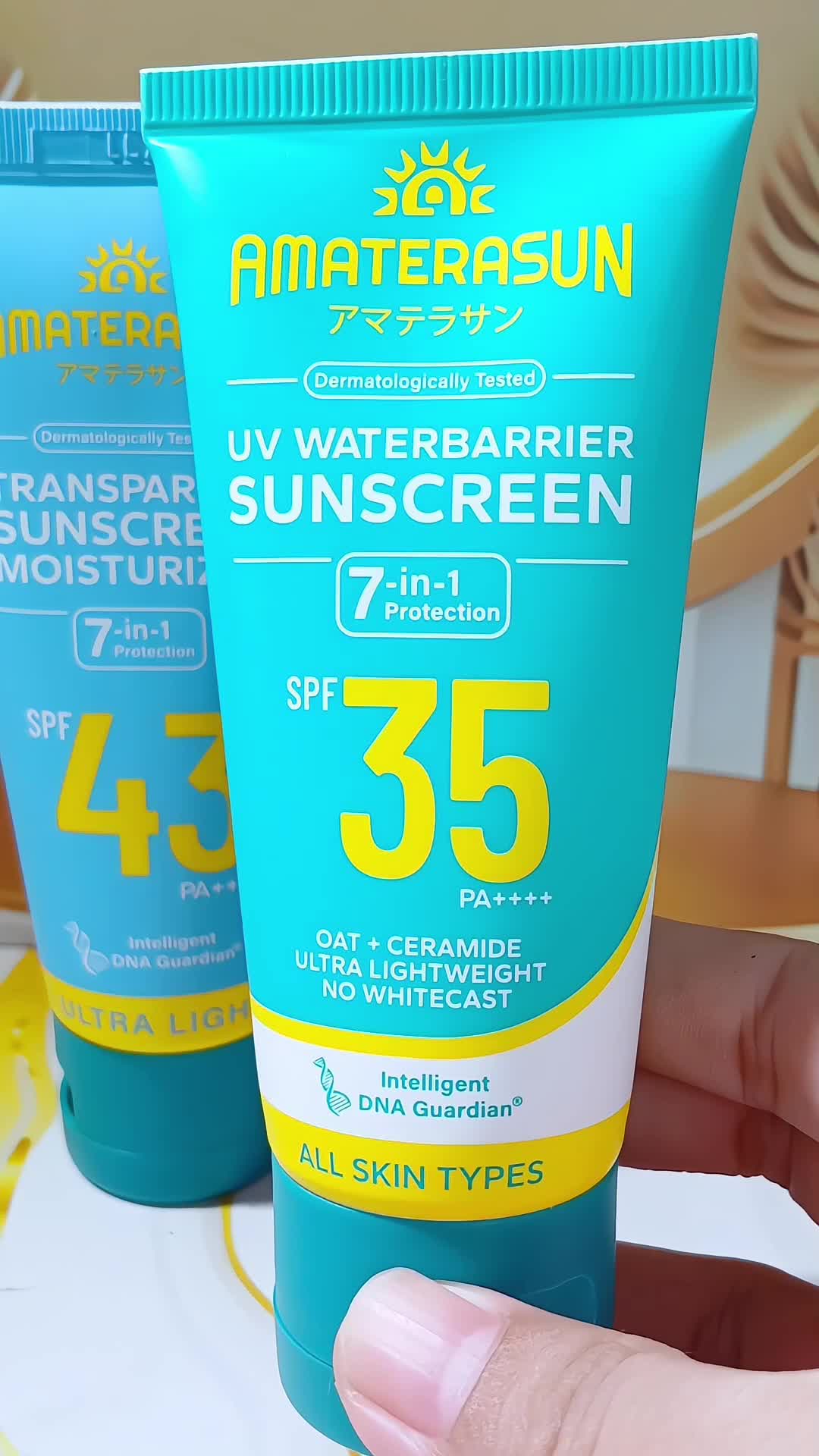 wah wah wah ada yg #baru niccccc apa yaaaa  #sunscreen #amaterasun 