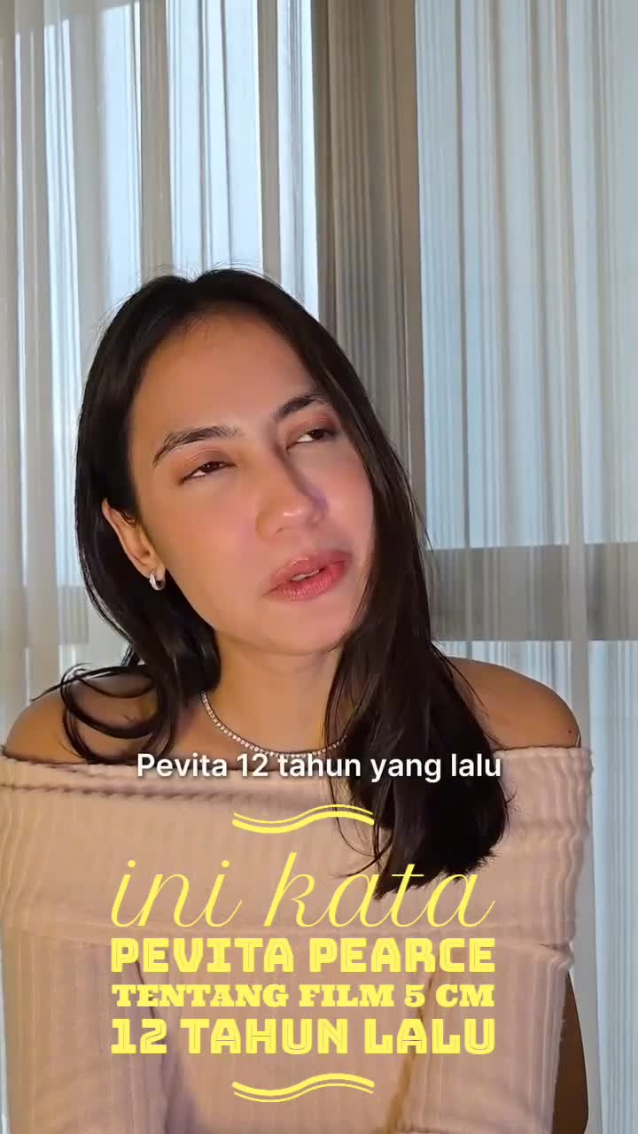 Ini Kata Pevita Pearce soal Film 5 CM 12 tahun lalu #film #filmbioskop 