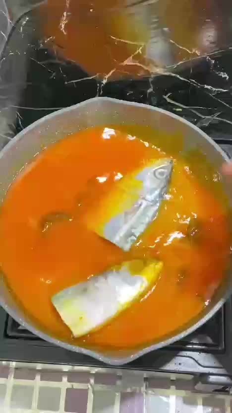 Ikan kembung Labu Siam Kuah Kuning😍😍