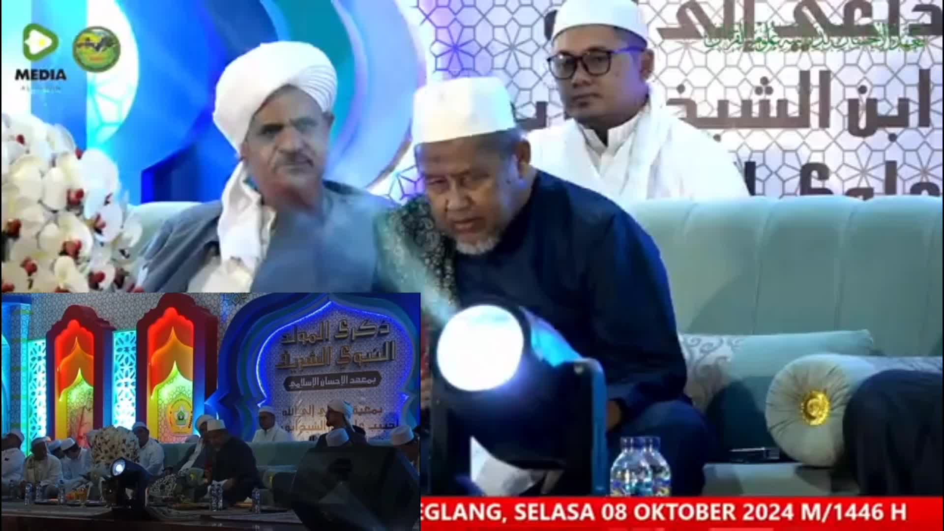 Detik detik meninggal dunia Kh Asmuni, Pemimpin Ponpes Al Ihsan Pandeglang Banten 08 Oktober 2024
