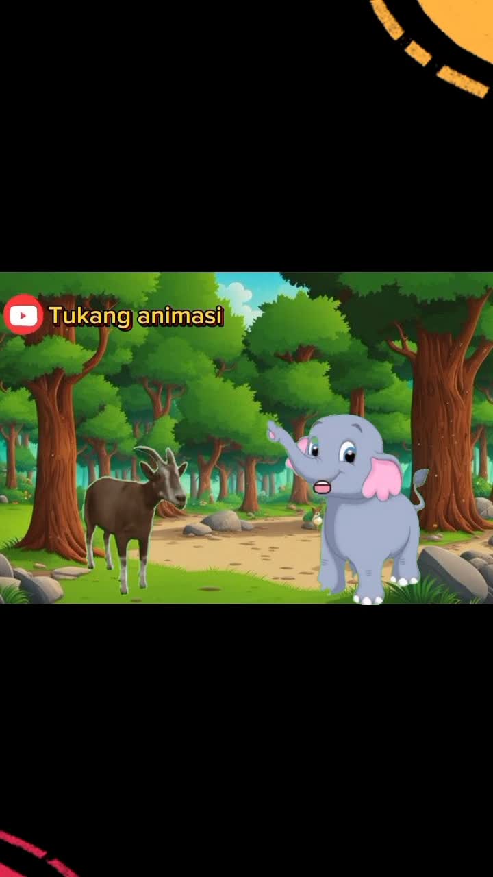  percakapan gajah dan kambing part 1 #fyp  #animasi#RCTIPlus 