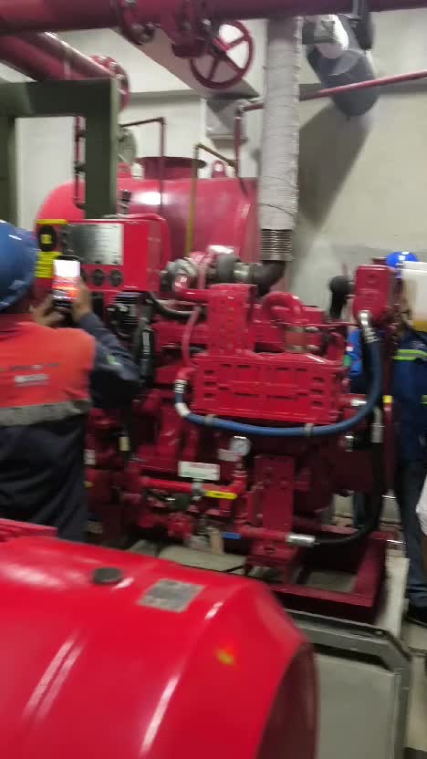 Test Pompa Pemadam Kebakaran 