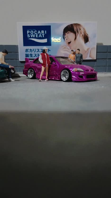 Hotwheels Custom Civic Si

