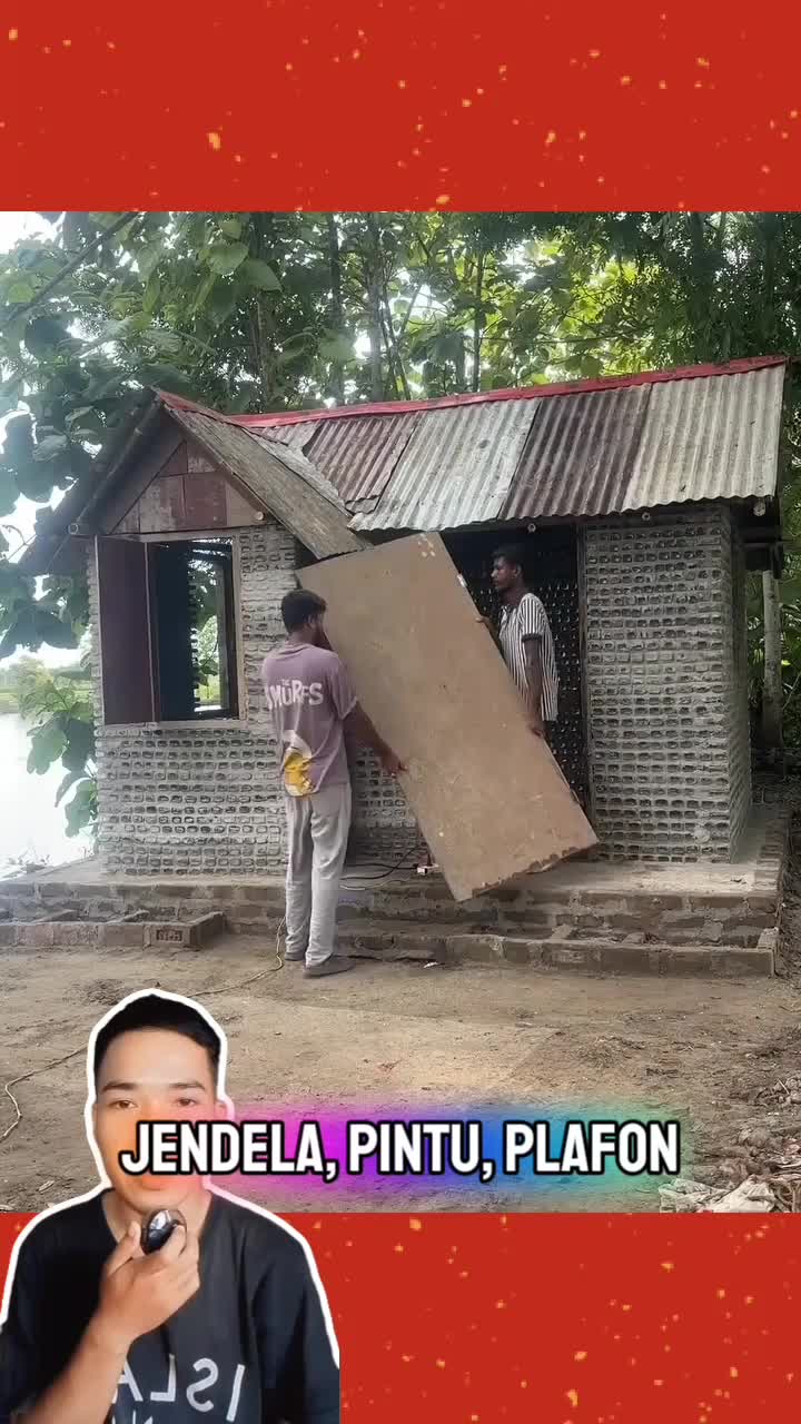 Hanya dari tumpukan botol kaca bekas..
Jadilah rumah minimalis yang estetik #reels #videoreaction #reactionvideo #shorts 