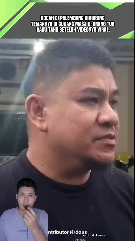 Seorang Bocah Laki - laki di Palembang dikurung Temannya dalam Gudang Masjid. #videoedukasi  #dampakbullying  