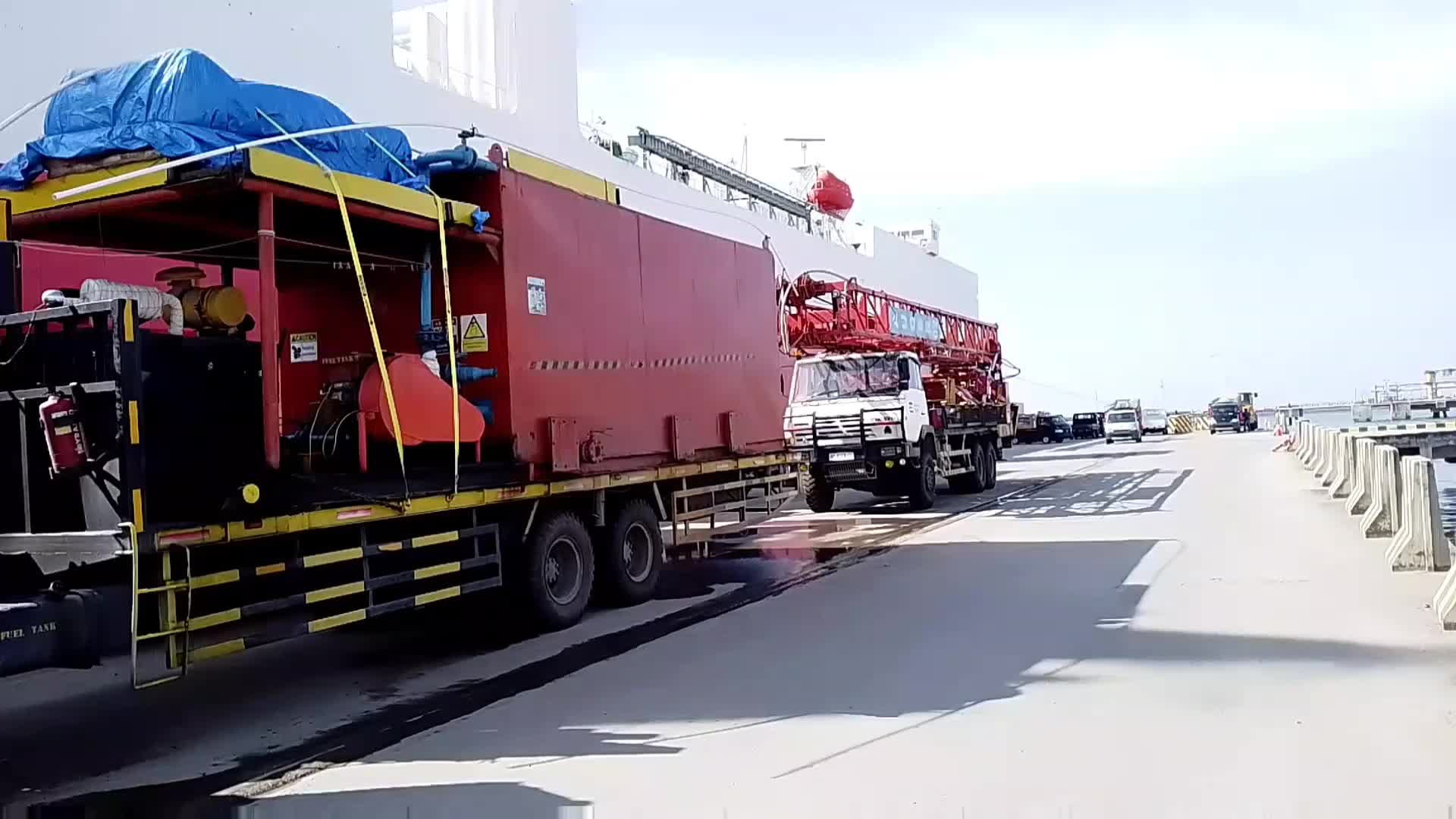 siap masuk kapal tujuan pelabuhan Makassar lanjut finis Luwuk 