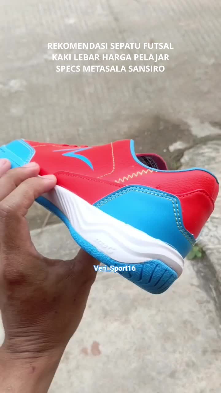 DISKON 60% SEPATU FUTSAL ORIGINAL. 
SPECS METASALA SANSIRO.
Rp.469.800 JADI Rp.185.000.

VERI SPORT ORIGINAL GAK HARUS MAHAL!! 

#verisport 