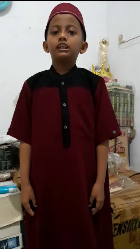 Muhammad ghaisan al quds ( 9 tahun) (kota tangerang) (5juz)