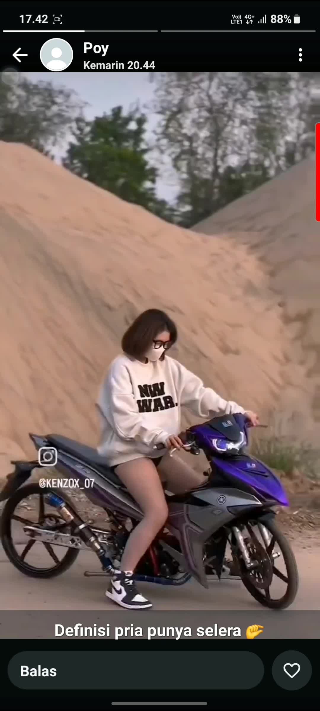 defisi pria punya seler #Motor idola mbak2 Temanggung 