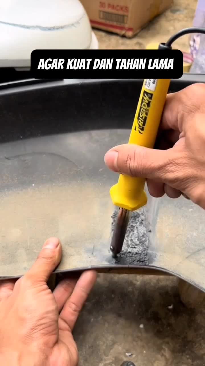 memperbaiki body motor pecah #tutorial #vehicle