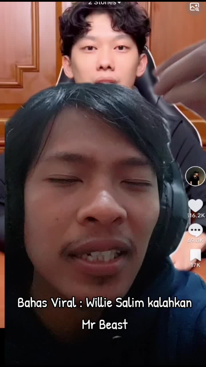Willie Salim kalahkan Mr Beast