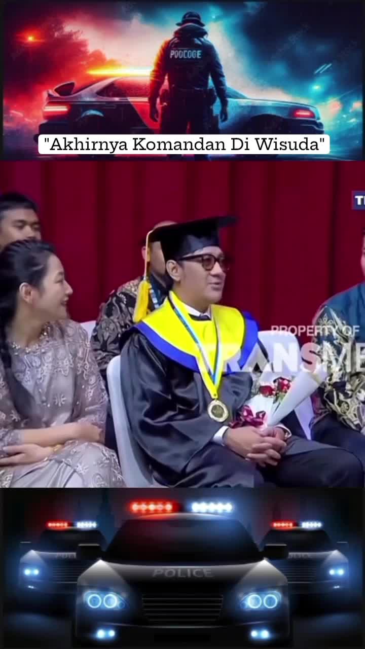 AKHIRNYA KOMANDAN WISUDA🤣
 #laporpak #comedy 