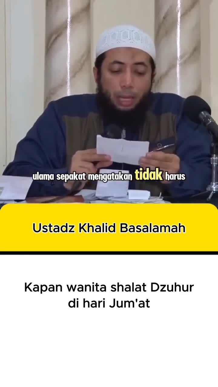 Khalid basalamah 
#kajian #sunnah