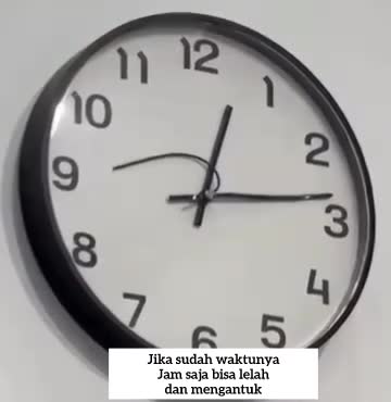 jika sudah waktu nya, jam saja yg selalu kasih waktu juga bisa lelah dan mengantuk 
 #HOTrctiplus  #icrcti  #RCTIoke  #HomeOfTalentRCTIPlus 