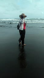 jalan" ke pantai...  
 #pantai Widarapayung Cilacap #