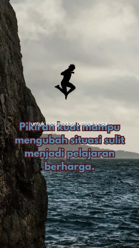 Aku bangga dengan kapalku sendiri.