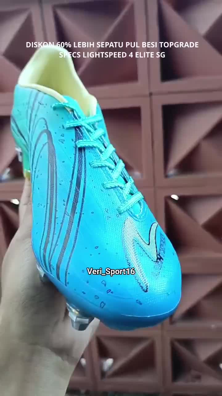 DISKON 60% LEBIH SEPATU TOPGRADE PUL BESI.
SPECS LIGHTSPEED 4 ELITE SG.
Rp.1.119.800 JADI Rp.425.000.

VERI SPORT ORIGINAL GAK HARUS MAHAL.
