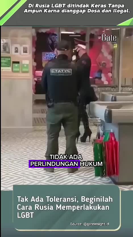 Rusia Tindak tegas LGBT. #videoviral  #faktaviral  #videoedukasi 