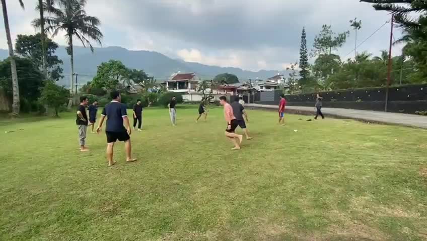 Keceriaan main bola #villavagadeo