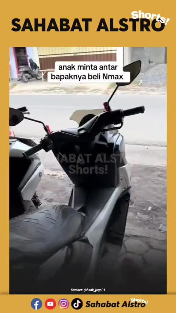 udah gede minta beliin motor sama orang tua