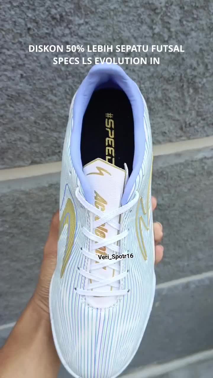 DISKON 50% LEBIH SEPATU FUTSAL.
SPECS LS EVOLUTION IN.
Rp.599.800 JADI Rp.290.000.

VERI SPORT ORIGINAL GAK HARUS MAHAL.
ORDER KLIK 👇

WA : 