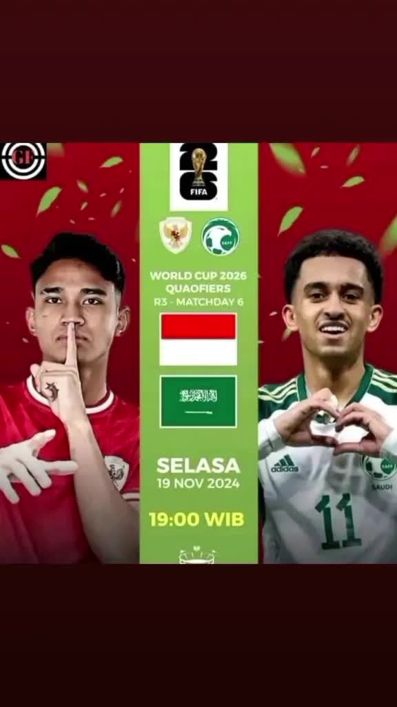 lndonesia vs Arab Saudi
