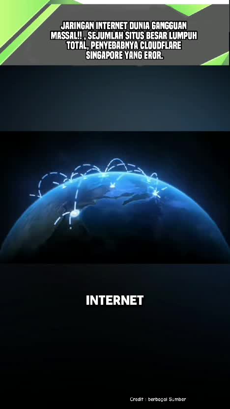 Cloudflare Singapore Eror. #viralvideo #cloudflare #eror 