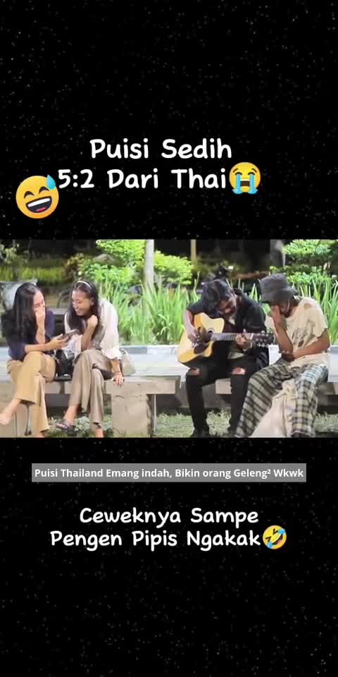 Puisi Thailand Emang Bingungin Bahasanya?? #folow #likekomen #HOTrctiplus #RCTIoke #vidiolucu 