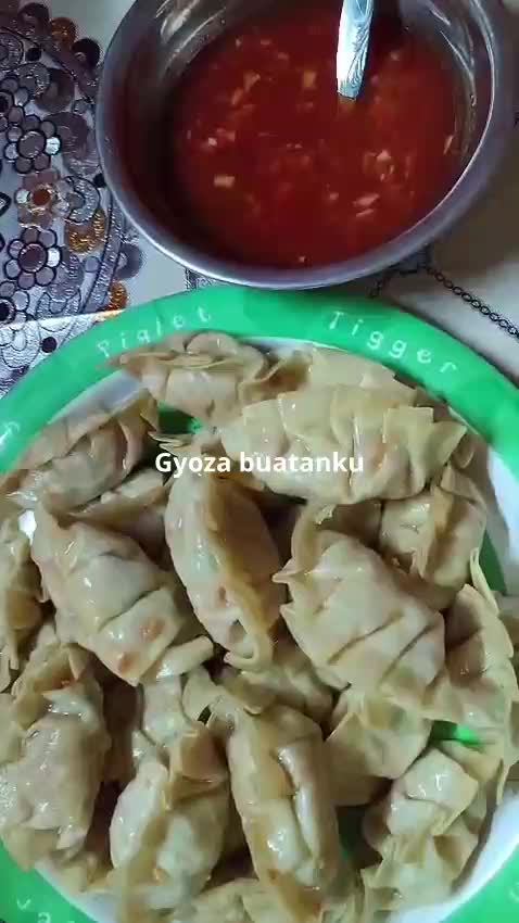 Gyoza itu enak loh.. ada yg suka juga? #healthyfood  