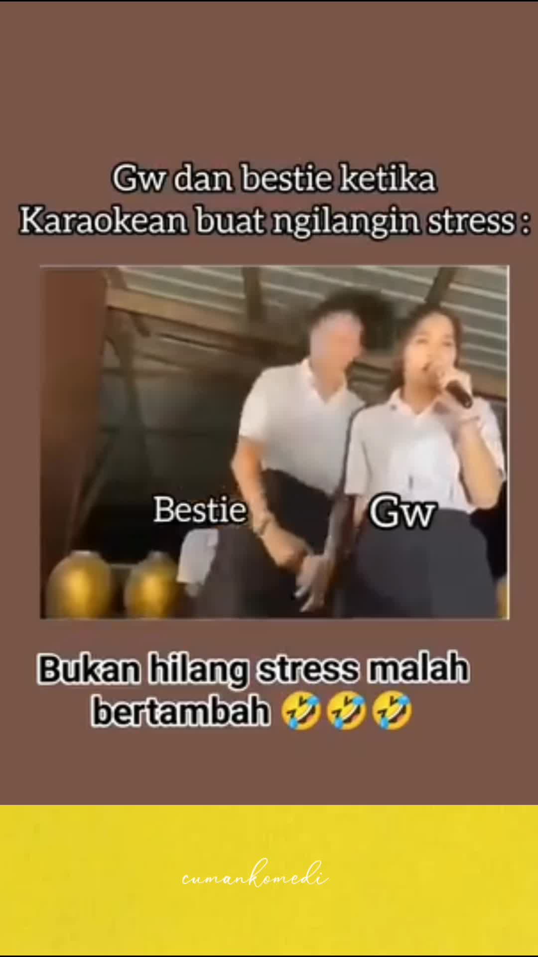 bestinya jogetnya terlalu semangat 😱🤣  #videolucu #lucu #bikinketawa #komedi 