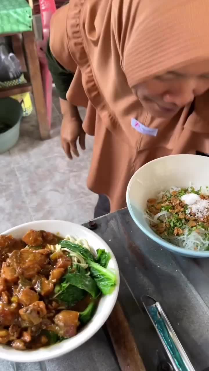 Mie ayam daerah sribit