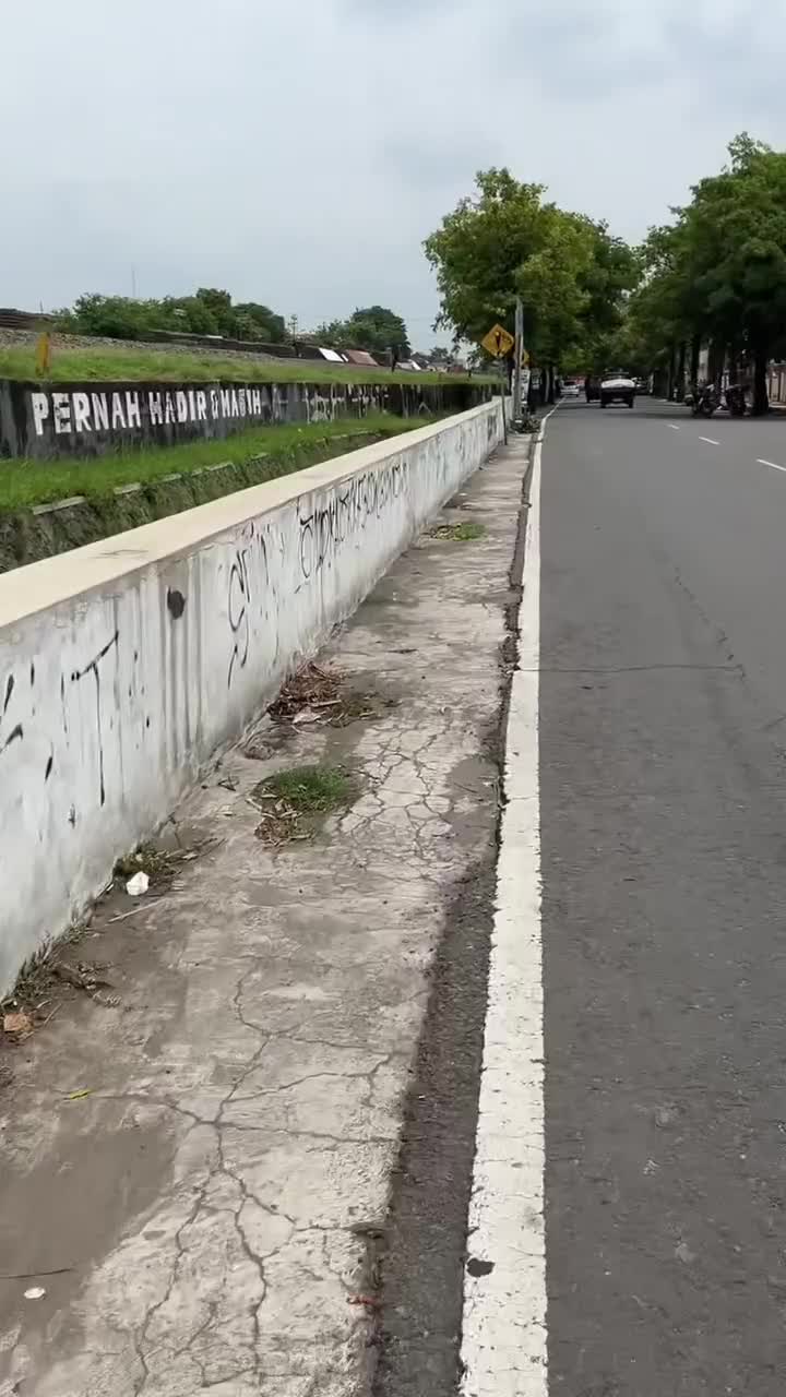 Jalan prindapan warga sragen