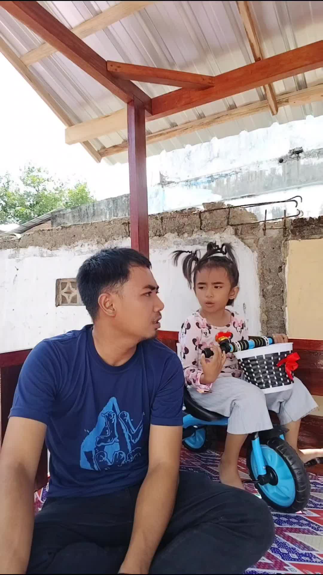 Nggak tau papa nak 🤣 #videolucu 