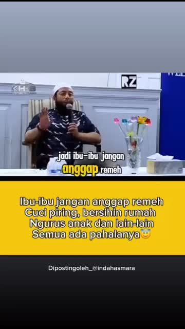 Pesan untuk ibu ibu