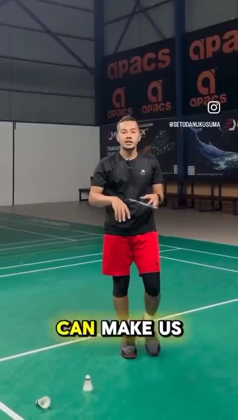 Hati-hati buat yang main badminton