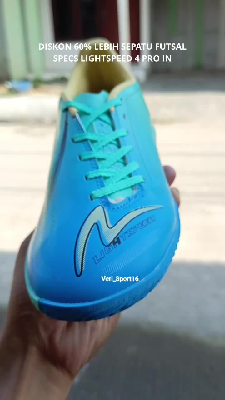 DISKON 60% LEBIH SEPATU FUTSAL
SPECS LIGHTSPEED 4 PRO IN
Rp.599.800 JADI Rp.230.000

VERI SPORT ORIGINAL GAK HARUS MAHAL
ORDER KLIK 👇

WA : 