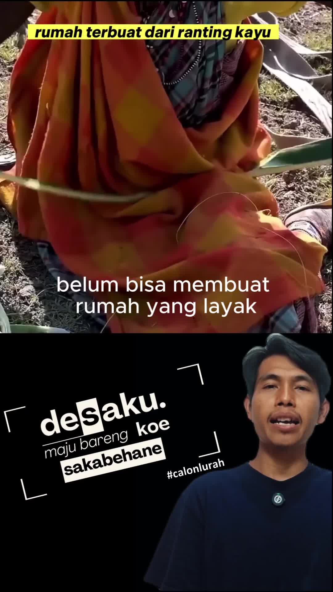 rumahku dari ranting kayu #keren #inspirasi #solusi