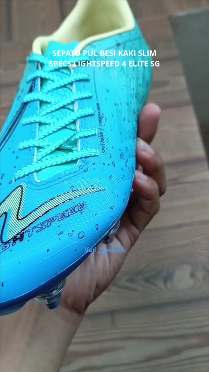 SEPATU BOLA PUL BESI KAKI SLIM.
SPECS LIGHTSPEED 4 ELITE SG.
Rp.1.199.800 DISKON JADI MURAH.

VERI SPORT ORIGINAL GAK HARUS MAHAL.

IG : VER