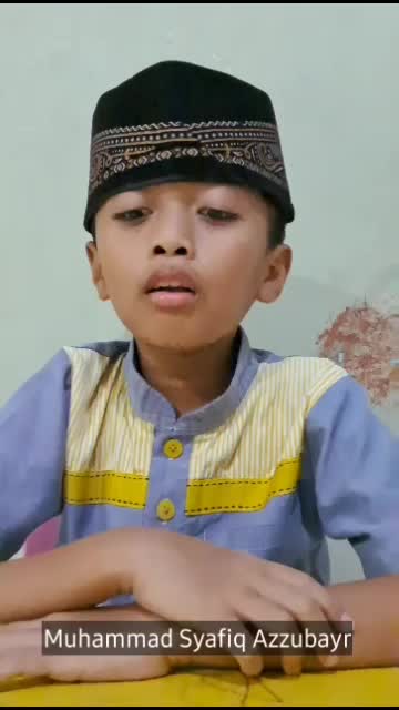 Muhammad Syafiq Azzubayr (9 Tahun- 4 juz )