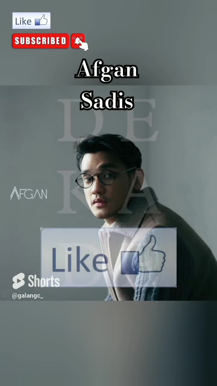 AFGAN _ Sadis _ coverby GALANG