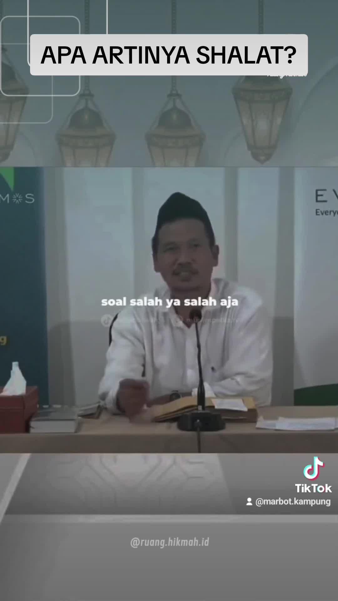 Apa artinya shalat?