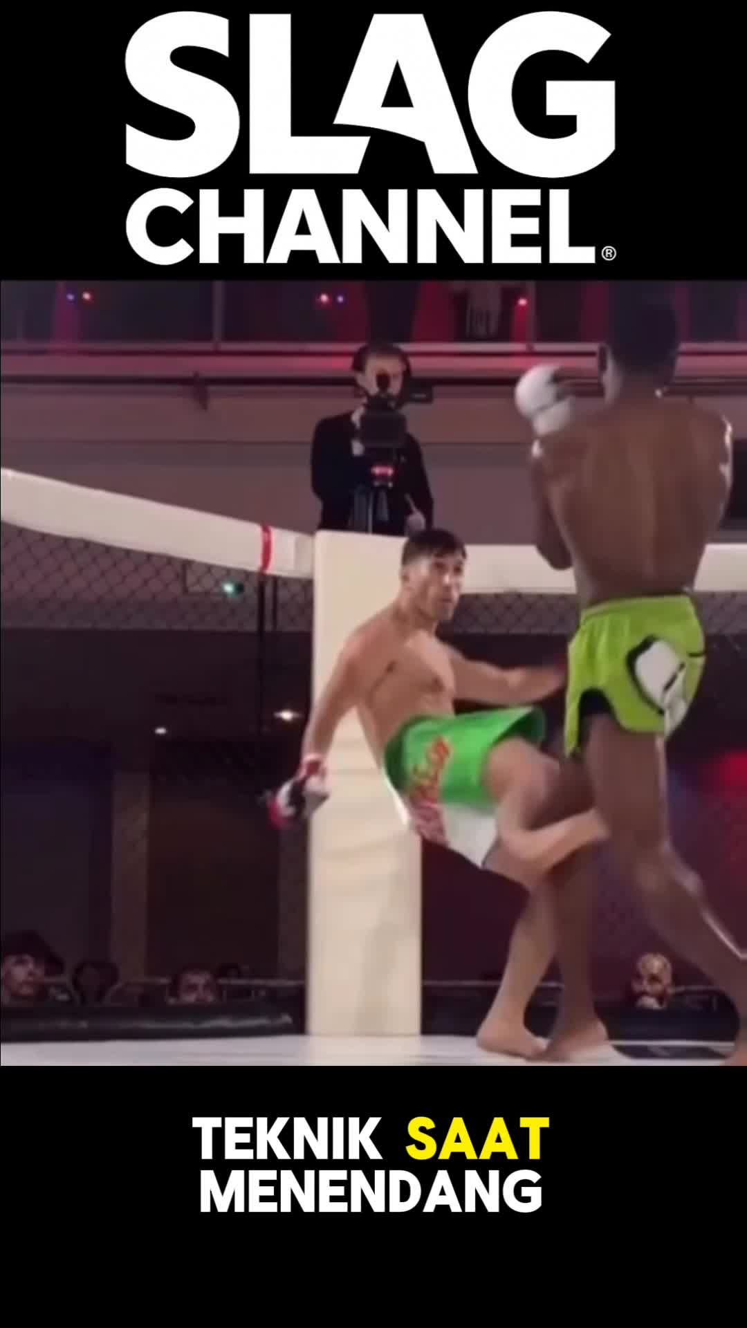 patah kaki akibat salah teknik. #UFC  #accident  #kecelakaan #boxing  #mma 