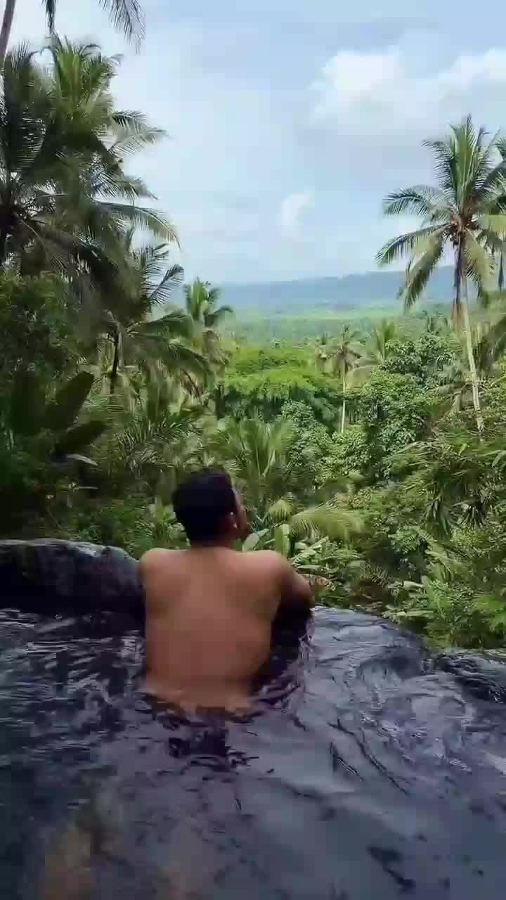 Gembleng Waterfall , Karangasem, Bali  #alam  #indah #wisata #bali 