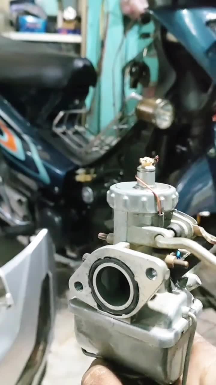 modif karburator jadi korek api #mekanik #vehicle #OTOMOTIF