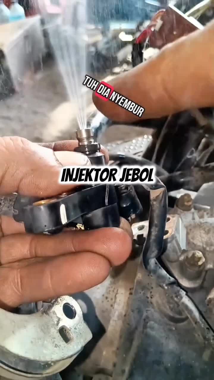 ciri-ciri injektor motor rusak #Edukasi #perbaikan #otomotif 