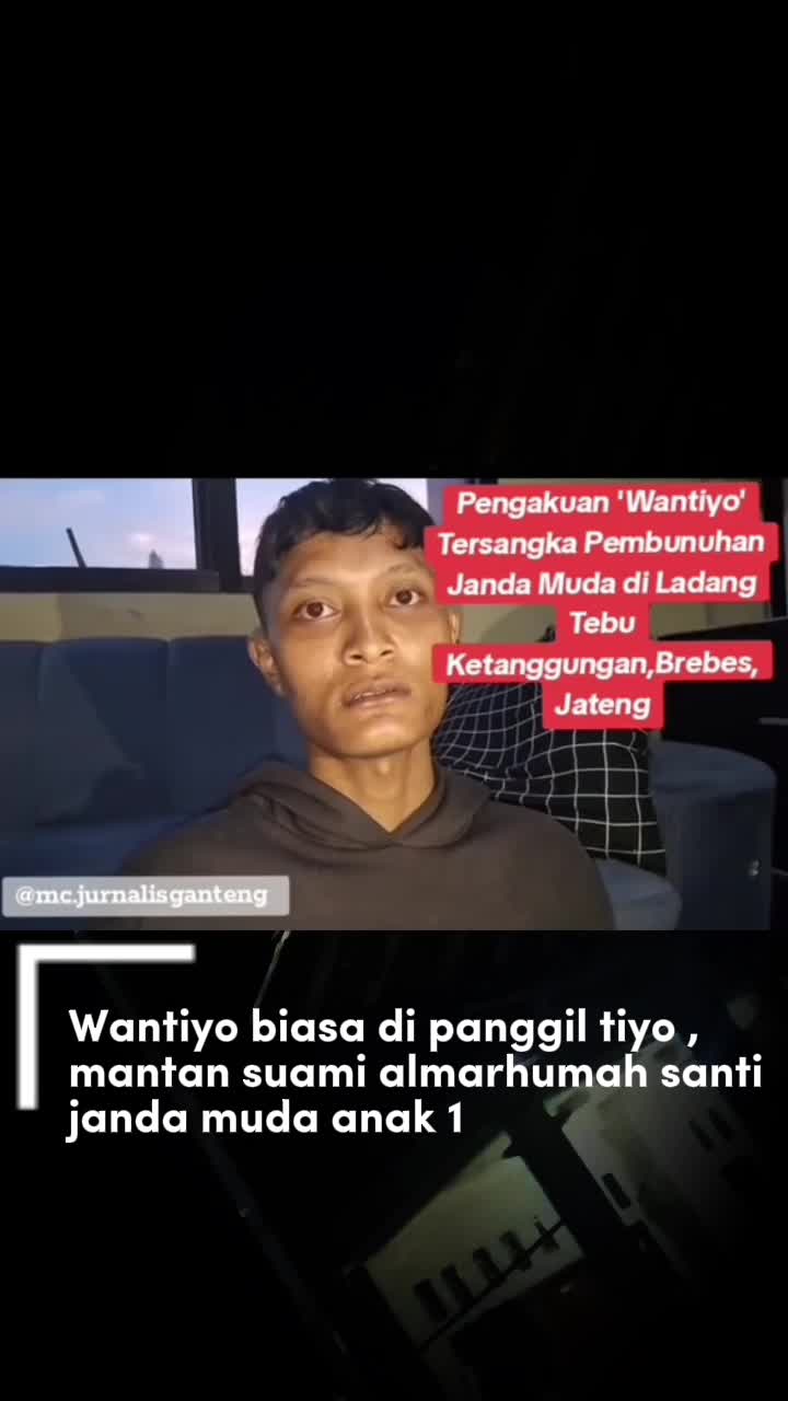 Pelaku sudah di temukan, tersangka adalah mantan suaminya sendiri

#viral #tio #santi #jagapura #brebes #jawatengah 
